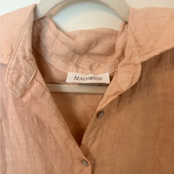 Beachwood Palma Linen shirt - color Gigi - Picture 2 of 4